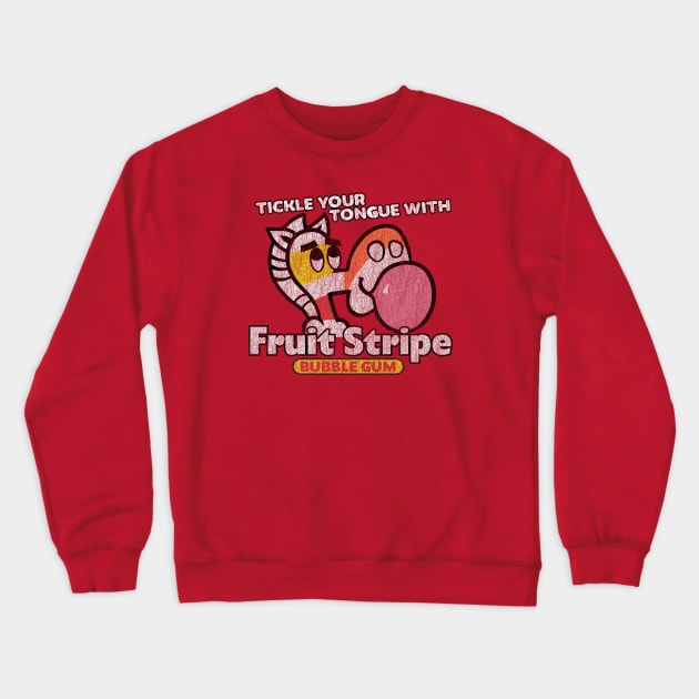 Fruit Stripe Gum Crewneck Sweatshirt by Chewbaccadoll